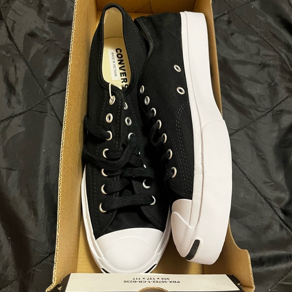 New Classic Black Canvas Sneakers jack purcell 164056C - Picture 14 of 14